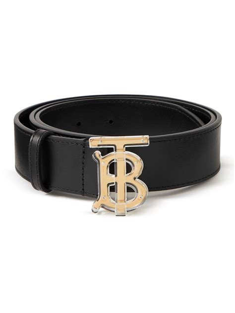 burberry black label belt|Burberry belt black and gold.